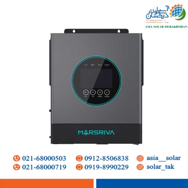 اینورتر خورشیدی 6.5 کیلو وات تکفاز آفگرید مارس ریوا MARSRIVA MR-SPF6.5K-LP1-TL20E
