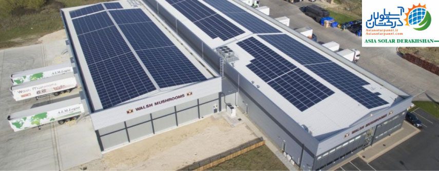 نیروگاه خورشیدی برای برق صنایع و کارخانه ها